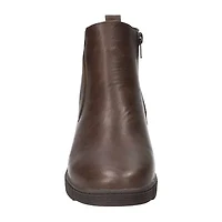 Easy Street Womens Wyatt Flat Heel Booties