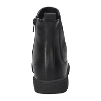 Easy Street Womens Wyatt Flat Heel Booties