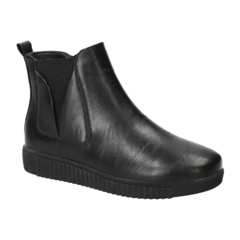 Easy Street Womens Wyatt Flat Heel Booties