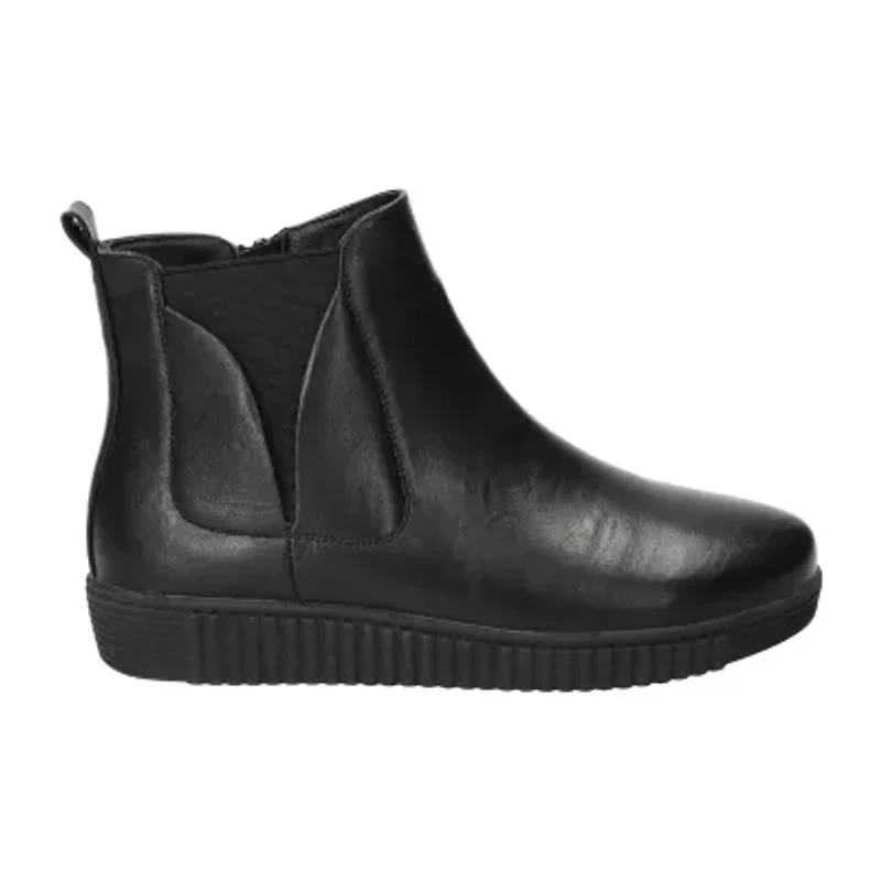 Easy Street Womens Wyatt Flat Heel Booties