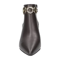 Easy Street Womens Jinx Kitten Heel Booties