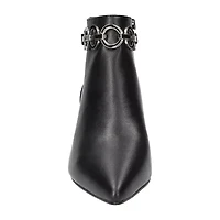 Easy Street Womens Jinx Kitten Heel Booties