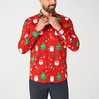 Opposuits Festive Mens Long Sleeve Dress Shirt