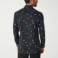 Opposuits Mens Pacman Long Sleeve Dress Shirt