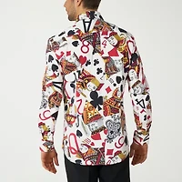 Opposuits King Of Clubs Mens Long Sleeve Dress Shirt