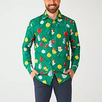 Suitmeister Mens Long Sleeve Dress Shirt