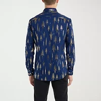 Opposuits Terrific Tree Mens Long Sleeve Dress Shirt