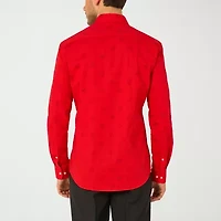 Opposuits Chirstmas Icons Mens Long Sleeve Dress Shirt
