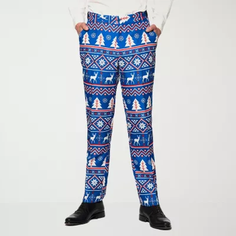 Suitmeister Christmas Mens 3-pc. Suit Set