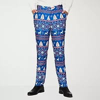 Suitmeister Christmas Mens 3-pc. Suit Set