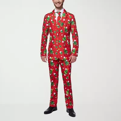 Suitmeister Christmas Trees Mens 3-pc. Suit Set