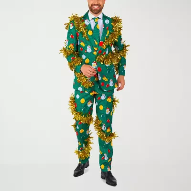 Suitmeister Christmas Mens 3-pc. Suit Set