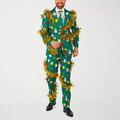 Suitmeister Christmas Mens 3-pc. Suit Set