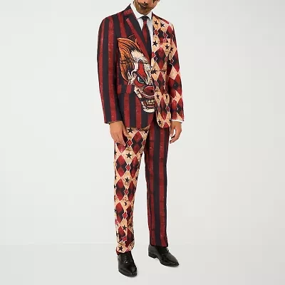 Suitmeister Scary Clown Mens 3-pc. Suit Set