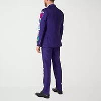 Suitmeister Sugar Skull Mens 3-pc. Suit Set
