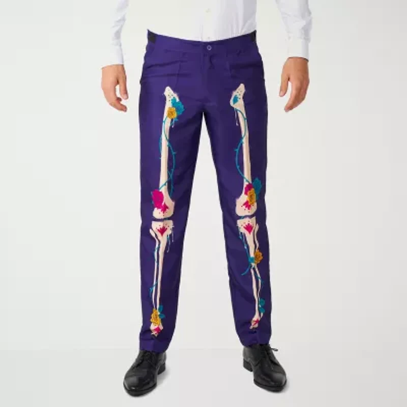 Suitmeister Sugar Skull Mens 3-pc. Suit Set