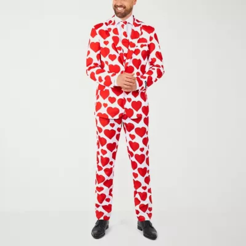 Suitmeister Hearts Mens 3-pc. Suit Set