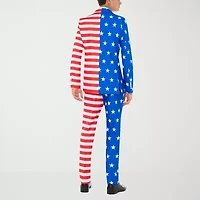 Suitmeister Usa Flag Mens 3-pc. Suit Set