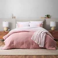 Gaiam Microfiber Percale 3 Piece Comforter