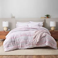 Gaiam Microfiber Percale 3 Piece Comforter