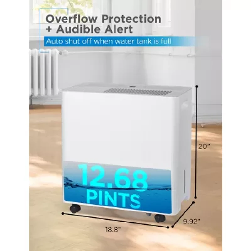 Black+Decker 4500 Sq. Ft. Dehumidifier For Large Spaces/Basements Energy Star Certified BD50MWSA