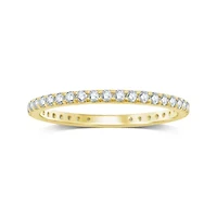 CT.T.W. Natural Diamond 14K Yellow Gold Eternity Band