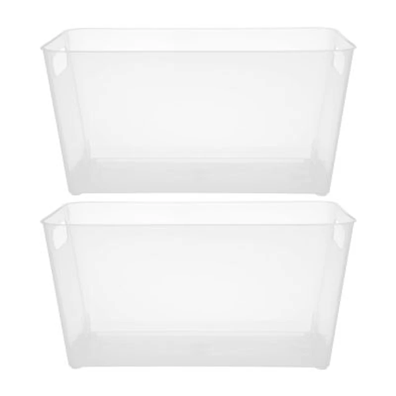 Kenney Storage Made Simple Multi Purpose Storage Bin Bathroom Organizer