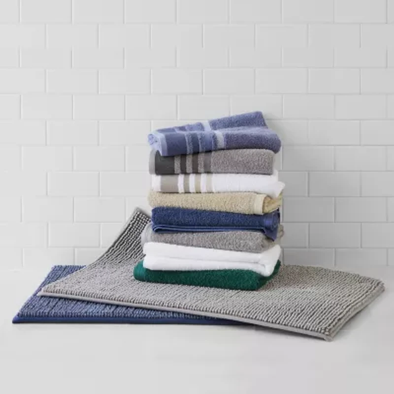 Home Expressions Melange Noodle Memory Foam Bath Rug