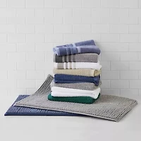 Home Expressions Melange Noodle Memory Foam Bath Rug