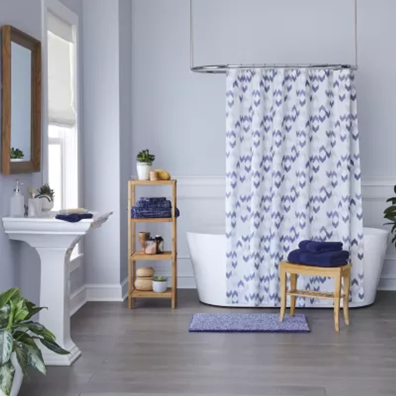 Home Expressions Melange Noodle Memory Foam Bath Rug