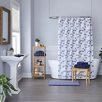 Home Expressions Melange Noodle Memory Foam Bath Rug
