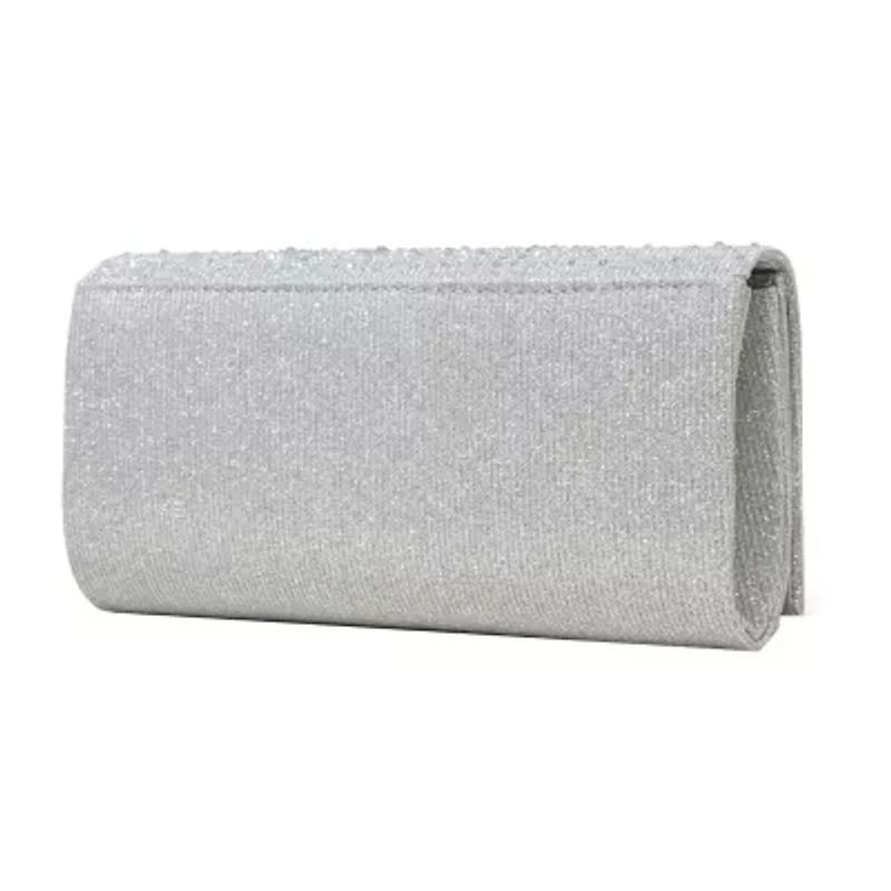 Gunne Sax by Jessica McClintock Chloe Scattered Stones Clutch Evening Bag