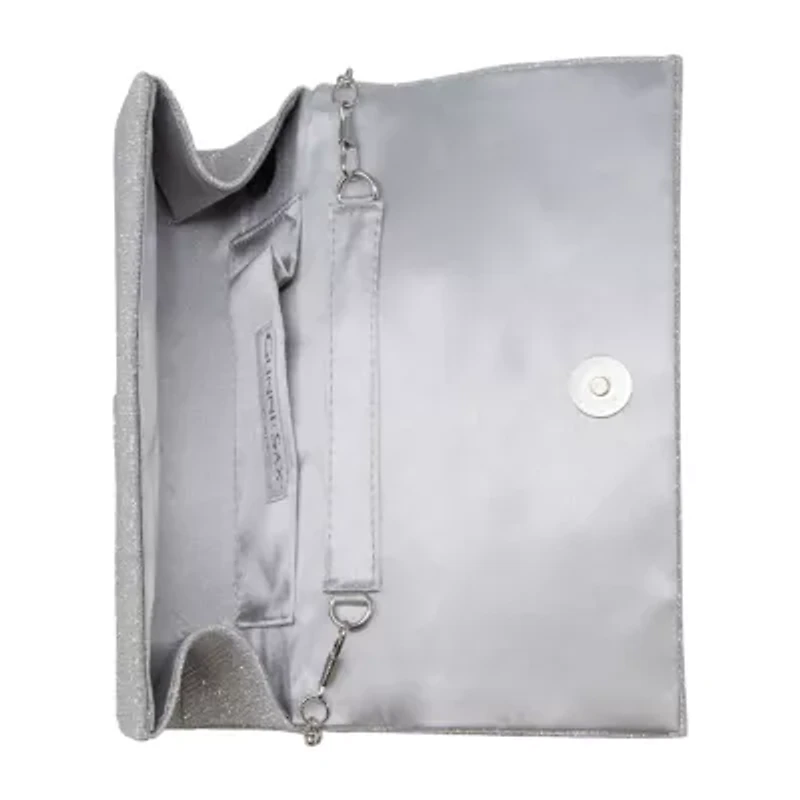 Gunne Sax by Jessica McClintock Chloe Scattered Stones Clutch Evening Bag