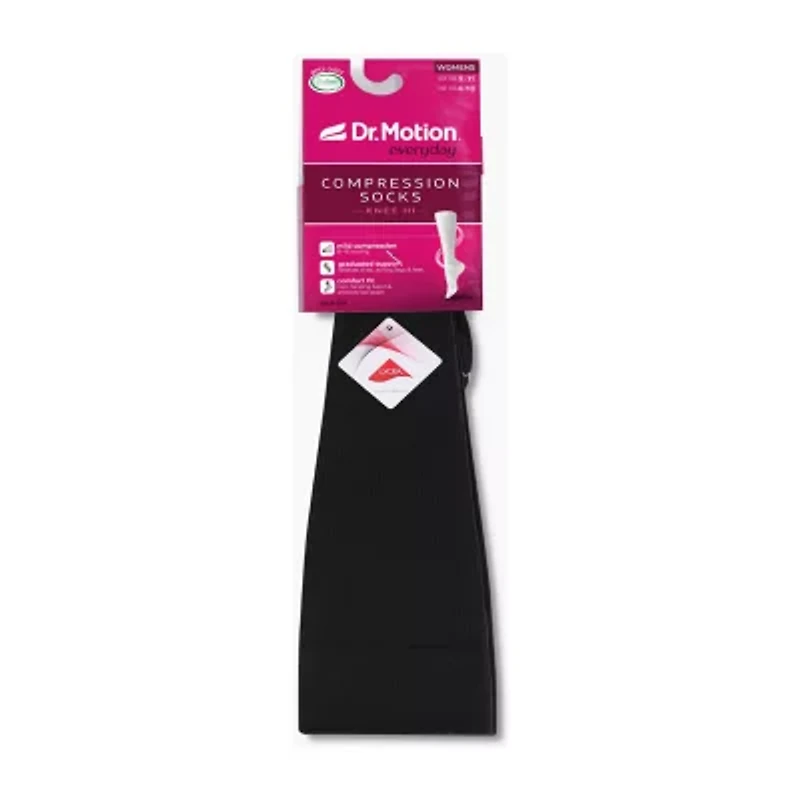 Dr.Motion Womens 1 Pair Knee High Socks