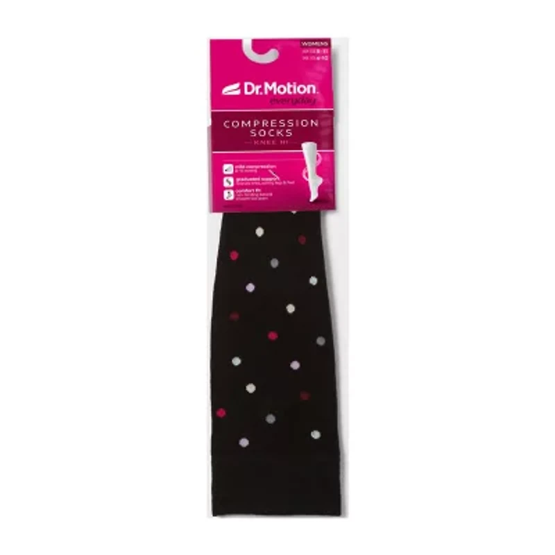 Dr.Motion Womens 1 Pair Knee High Socks