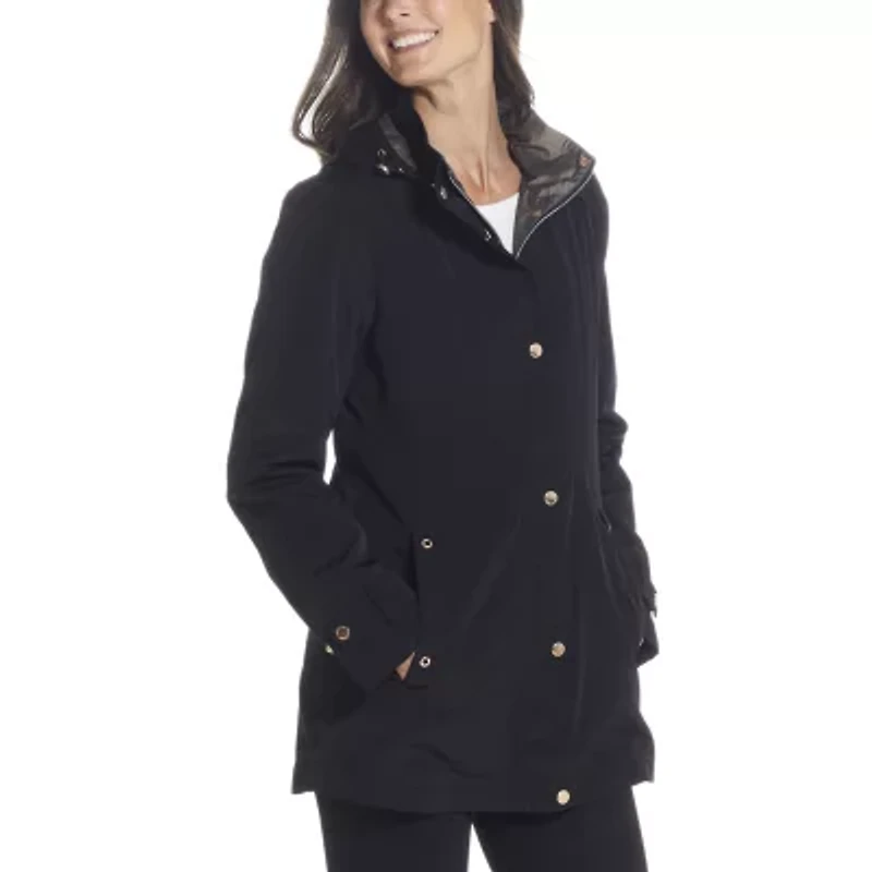 Gallery Womens Hooded Midweight Raincoat