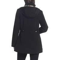Gallery Womens Hooded Midweight Raincoat