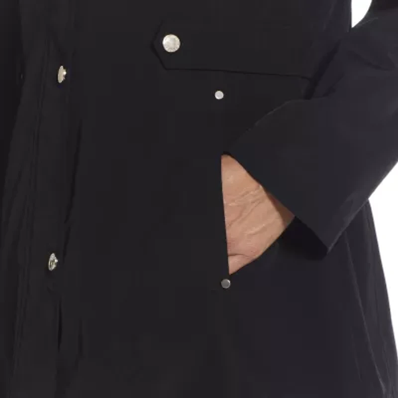 Gallery Womens Hooded Midweight Raincoat