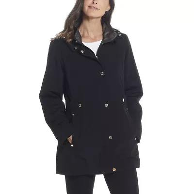Gallery Womens Hooded Midweight Raincoat