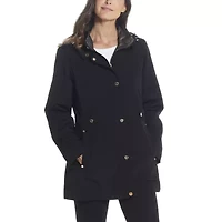 Gallery Womens Hooded Midweight Raincoat