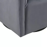 Madison Park Raleigh Swivel Barrel Chair