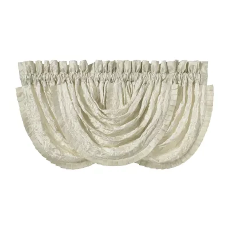 Queen Street Rod Pocket Waterfall Valance