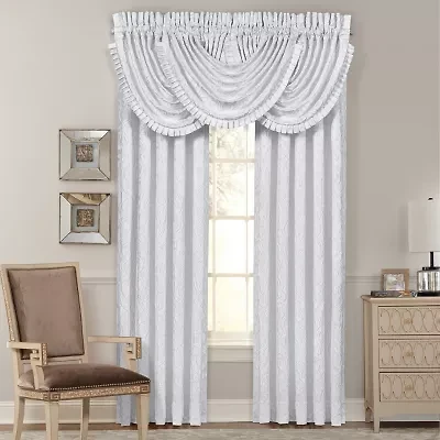 Queen Street Rod Pocket Light-Filtering Set of 2 Curtain Panel