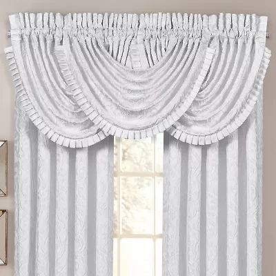 Queen Street Rod Pocket Waterfall Valance