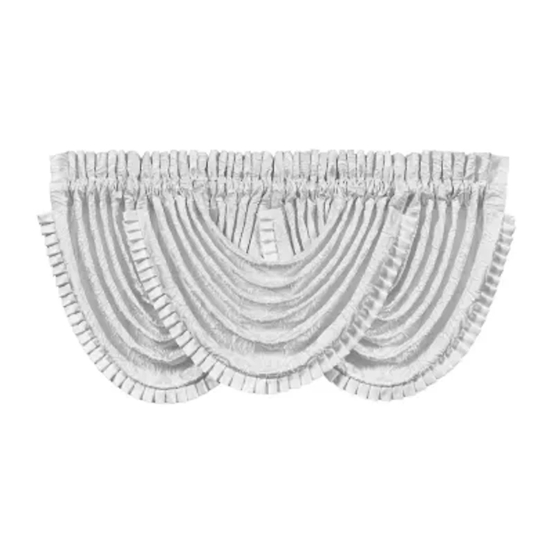 Queen Street Rod Pocket Waterfall Valance