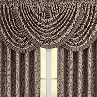 Queen Street Rod Pocket Waterfall Valance