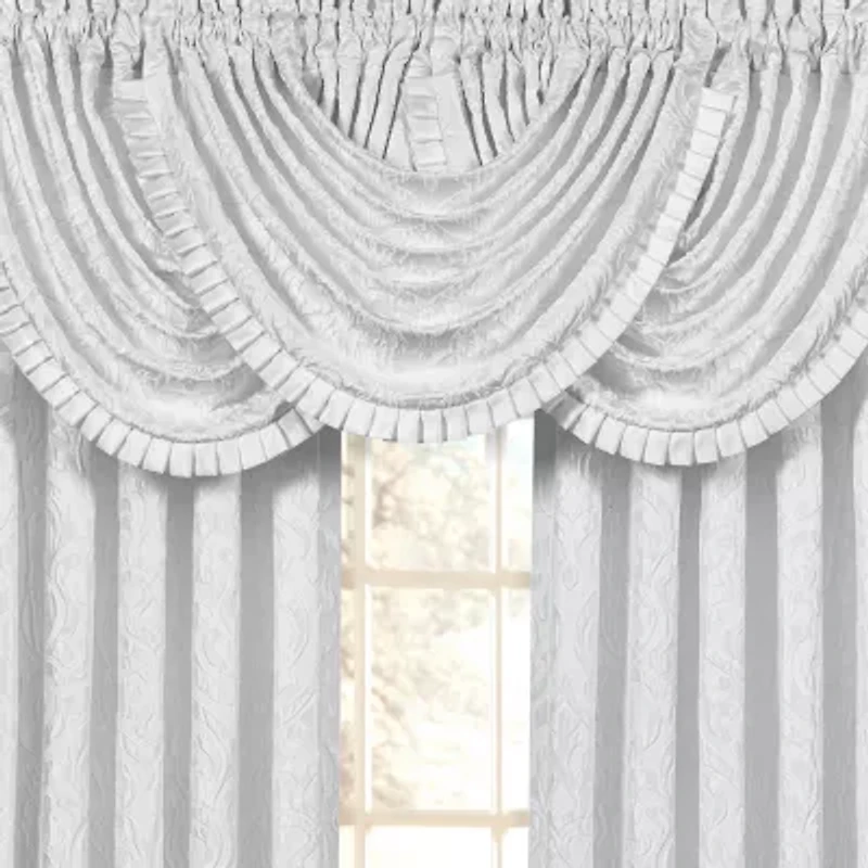 Queen Street Rod Pocket Waterfall Valance