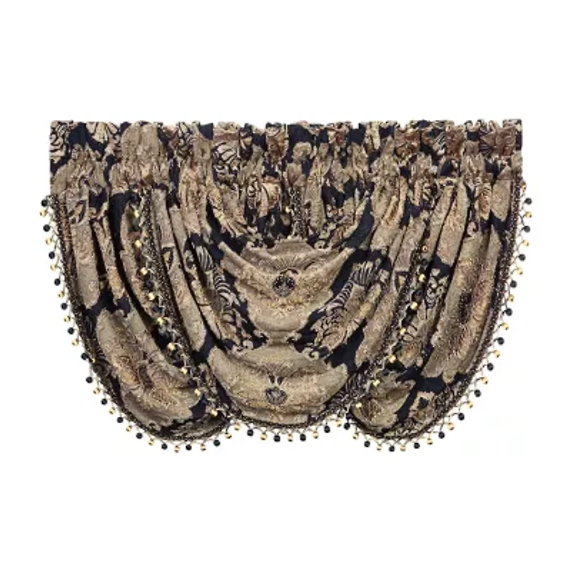 Queen Street Brooke Rod Pocket Waterfall Valance