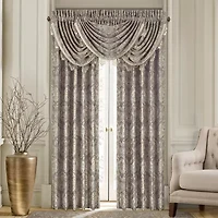 Queen Street Paulina Rod Pocket Light-Filtering Set of 2 Curtain Panel