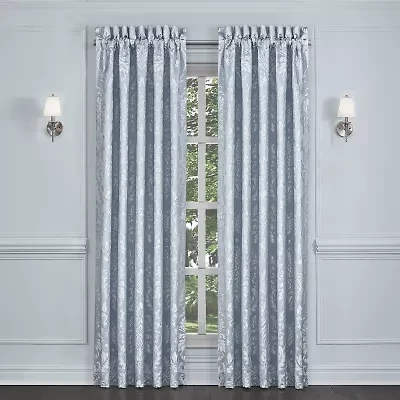 Queen Street Madeline Rod Pocket Light-Filtering Set of 2 Curtain Panel